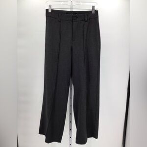 Vero Moda Tall Rita tailored wide leg dad pants in asphalt gray Size XS/28P